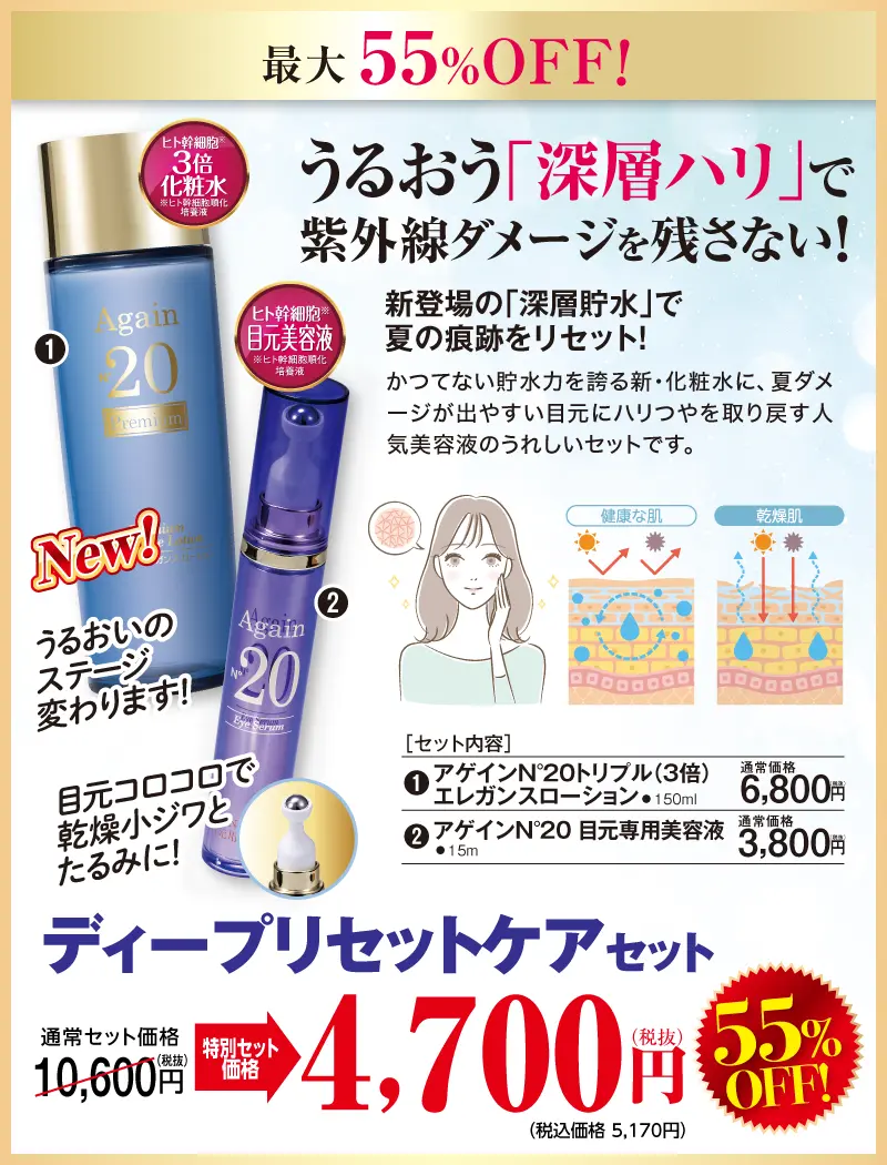 ディープリセットケアセット