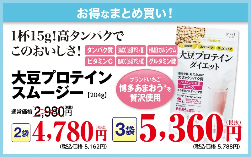 大豆プロテインダイエット（2個）